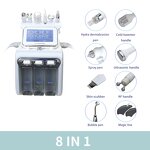 Aqua Hydra Peeling Machine Manufacturer - 8 in 1 Dermabrasion H2o2 Small Bubble Hydro Facial Cleaning Device