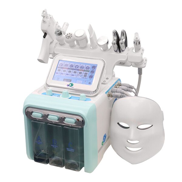 Small Bubble Facial Instrument Manufacturer - Portable 9 in 1 Oxygen Jet Facial Beauty Device
