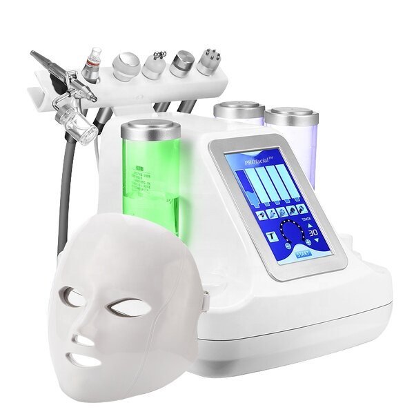 Hydra Dermabrasion Machine Manufacturer - Small Bubble Vertical Oxygen Facial Rejuvenation 11 Heads Commercial Sink Peel