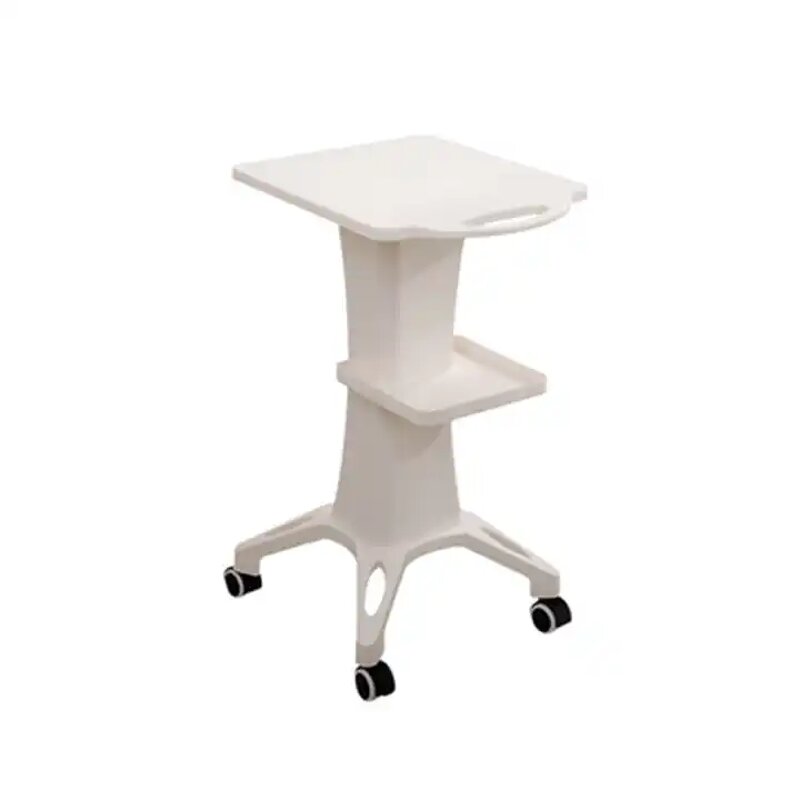 Beauty Salon Trolley Manufacturer - High Quality White Furniture Machine Trolley Case Cart