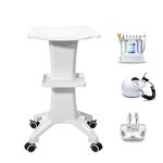 Beauty Salon Trolley Manufacturer - High Quality White Furniture Machine Trolley Case Cart
