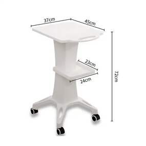 Near NB-09 Salon Trolley Manufacturer - High Quality White 4-Wheel Multi-Function Beauty Machine Cart
