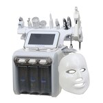Near NB-01-8 Facial Machine Manufacturer - 10 in 1 Aqua Hydra Peeling Dermabrasion H2o2 Small Bubble Hydro Facial Cleaner