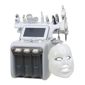 Near NB-01-8 Facial Machine Manufacturer - 10 in 1 Aqua Hydra Peeling Dermabrasion H2o2 Small Bubble Hydro Facial Cleaner