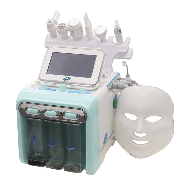 Small Bubble Facial Instrument Manufacturer - Portable 8 in 1 Oxygen Jet Facial Beauty Device