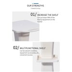 Beauty Instrument Trolley Manufacturer - Rolling Tray Spa Cart with Wheels