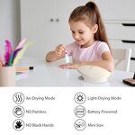 Nail Polish Dryer Manufacturer - Machine with White Light UV Lamp Battery Powered