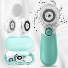 Facial Cleansing Brush Manufacturer - 3 in 1 Anti-Aging Waterproof with Cooling System