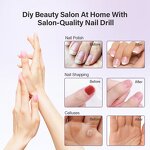 Manicure Pedicure Set Manufacturer - 5 in 1 Strong Motor Electric with UV Dryer