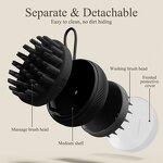 Shampoo Brush Manufacturer - Dual-sided Handheld Scalp Massager Clean Comb