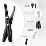 Eyelash Curler Manufacturer - Customized Portable Magic Silica Gel Heated Electric