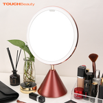 LED Cosmetic Mirror Manufacturer - Rechargeable Touch Sensor Single Side Magnification