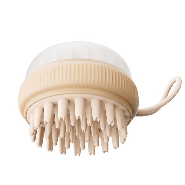 Scalp Cleansing Massager Manufacturer - Handheld Shampoo Brush with Protective Cover
