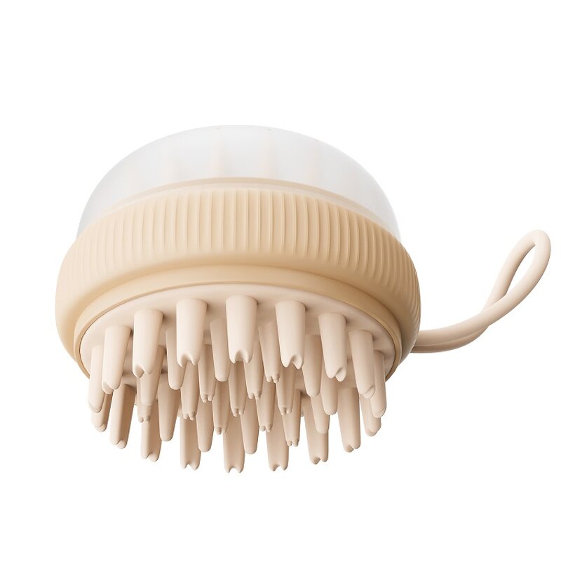 Scalp Cleansing Massager Manufacturer - Handheld Shampoo Brush with Protective Cover