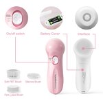 Facial Cleansing Brush Manufacturer - Pink Handheld Electric Deep Exfoliating for Face