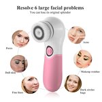 Facial Cleansing Brush Manufacturer - Electric Silicone Waterproof Sonic Vibration Spa