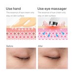 Eye Massager Manufacturer - Sonic Vibration Warm Treatment LED Light Wand