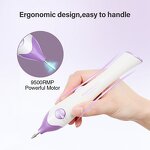 Manicure Pedicure Set Manufacturer - 5 in 1 Strong Motor Electric with UV Dryer