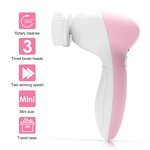 Facial Cleansing Brush Manufacturer - Pink Handheld Electric Deep Exfoliating for Face