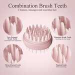 Shampoo Brush Manufacturer - Dual-Sided Manual Scalp Massager Battery-Powered