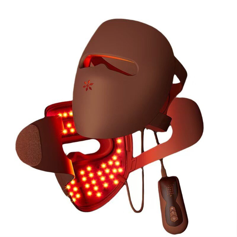 LED Light Therapy Mask Manufacturer - 3D Flexible Silicone Photon Red Infrared Hand-Held Skin Tightening Eye Massage
