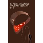 LED Therapy Silicone Mask Manufacturer - Waterproof Household Face Lift Neck Skin Rejuvenation Acne Wrinkle Removal