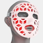 LED Face Mask Manufacturer - 2025 Lightweight Hollow Silicone Infrared Therapy Skin Tightening Wrinkle Remover