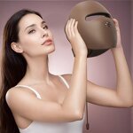 LED Therapy Silicone Mask Manufacturer - 2025 Brown Flexible Breathable Whitening Acne Rejuvenation Wrinkle Remover