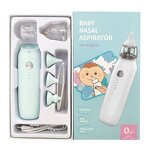 Electric Nasal Aspirator Manufacturer - Newborn Nose Cleaning Safety Silicone Home Use Nasal Sucking Device