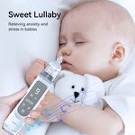 Nasal Aspirator Manufacturer - 2024 USB Rechargeable Newborn Safety Silicone Nasal Cleaner with Music