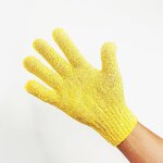 Body Scrub Loofah Manufacturer - Nylon Double Sided Exfoliating Gloves for Shower
