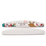 Nail File Manufacturer - Factory Wholesale OEM/ODM Colorful Half Moon Christmas Design