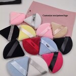 Face Makeup Sponge Manufacturer - 2Pcs Private Label Custom Logo Soft Triangle