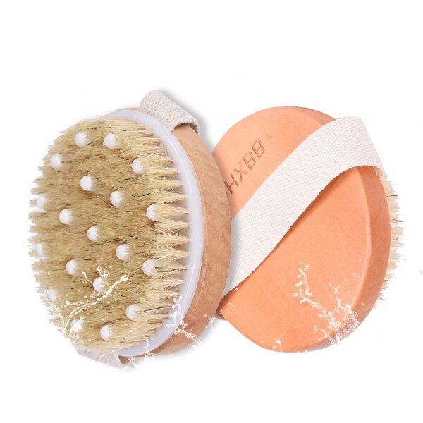 Bath Brushes Manufacturer - Low MOQ Custom Wooden Body Massager with Nodes