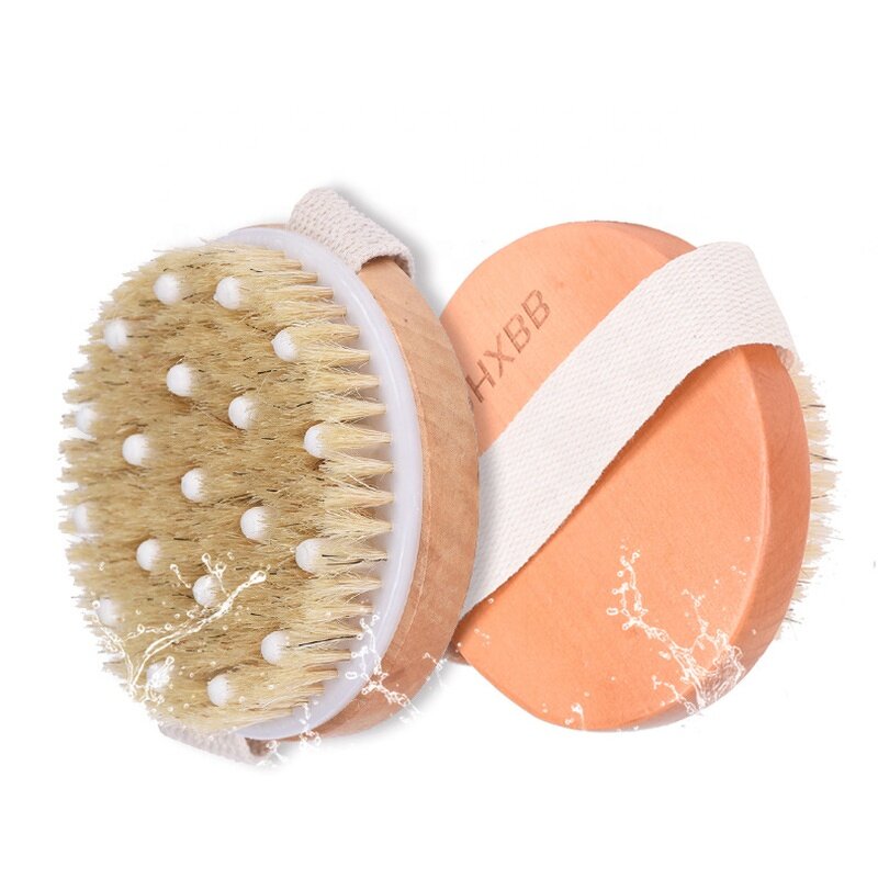 Bath Brushes Manufacturer - Low MOQ Custom Wooden Body Massager with Nodes