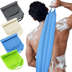 Back Exfoliating Tool Manufacturer - Nylon Long Strip Pull Rope Painless Scrubbing