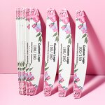 Nail File Manufacturer - High Quality Grit Wooden Pink Rose Half Moon 100/180