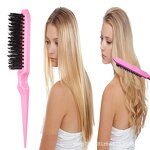 Hair Styling Brush Set Manufacturer - 3pcs Double Sided Tail & Edge Control Brush