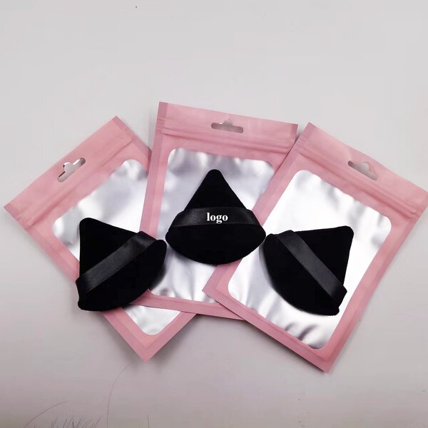 Face Makeup Sponge Manufacturer - 2Pcs Private Label Custom Logo Soft Triangle