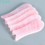 Guasha Stone Manufacturer - Hot Selling Premium Rose Quartz Fish Jade Scraping Therapy