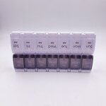 Pill Organizer Manufacturer - 7-Day AM/PM BPA Free Easy Open Push Button Weekly