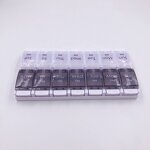 Pill Organizer Manufacturer - 7-Day AM/PM BPA Free Easy Open Push Button Weekly