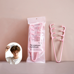 Plastic Comb Manufacturer - Fashion Ionic Wide-Tooth for Curly Straight Anti-Static