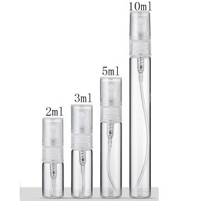 Perfume Bottle Manufacturer - Empty Travel Size 2ml 3ml 5ml 10ml Transparent Glass