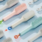 Hair Comb Manufacturer - Travel Size Portable Anti-static Self-cleaning Detangling