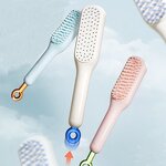 Hair Comb Manufacturer - Travel Size Portable Anti-static Self-cleaning Detangling