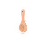 Bath Brush Manufacturer - Natural Boar Bristle Massage Customized Logo Wooden Long Handle