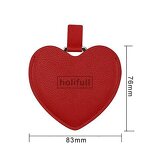 Pocket Mirror Manufacturer - Custom Logo Heart Shape Stainless Steel Cute Gift