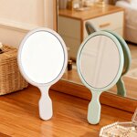 Cosmetic Mirror Manufacturer - High Quality Customize Logo Round Single Side Handheld
