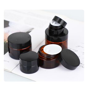Glass Cream Jar Manufacturer - 30g Light-blocking Eye Cream Portable Sample Bottles